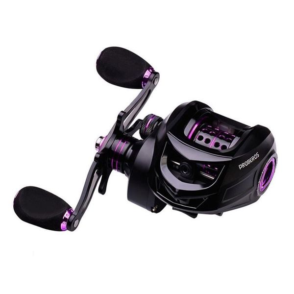 

baitcasting reels fishing reel water drop wheel 4+1 explosion proof line metal bait equipment tools