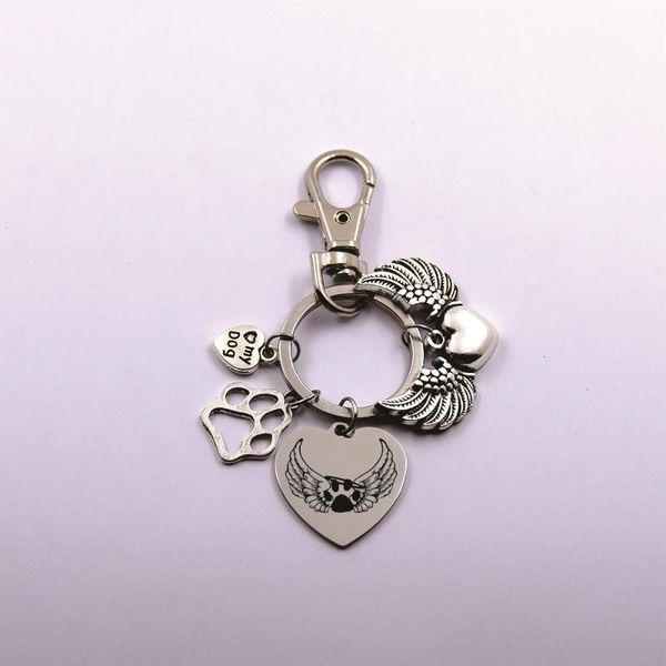 

keychains dog ,pet owner keychain , frined,dog lover present ,pendant, Silver