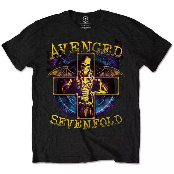 

avenged sevenfold a7x stellar official t-shirt men unisex, White;black