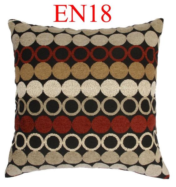 

black red orange brown yellow linen blending cotton cushion cover pillow case throw sofa home decor ( custom made ) cushion/decorative