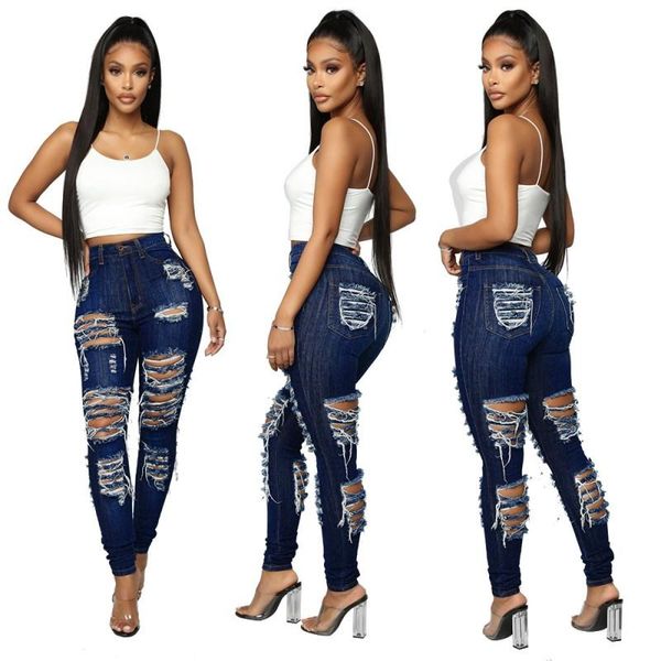 

women's jeans clothes in wholesale bulk items clothing lots women denim pants leggings hold one piece blue pencil womens leg trousers