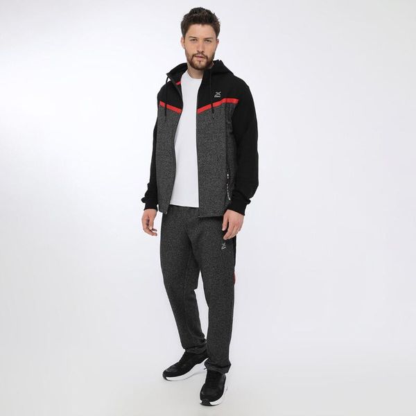 

men's hoodies & sweatshirts calder zip cardigan black male zipper sweatshirt