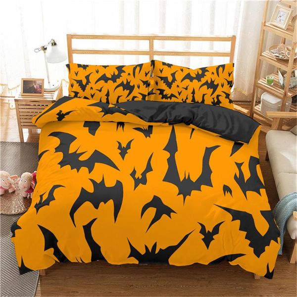 

bedding sets halloween 3d set bats comforter cover luxury animals home textiles duvet double bed 240x220