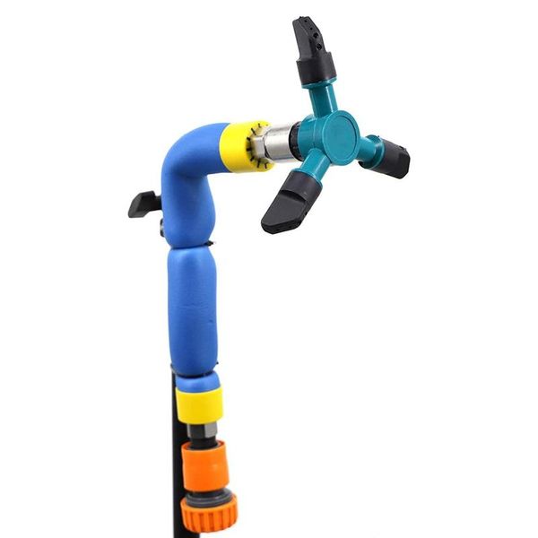 

watering equipments garden sprinkler rotating lawn trampoline for kid outdoor yard waterpark water