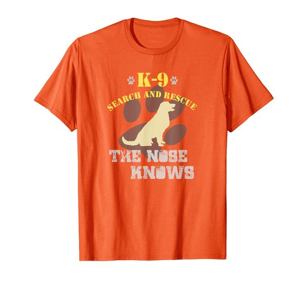 

K9 Search Rescue Team Golden Retriever Tracking SAR T-Shirt, Mainly pictures