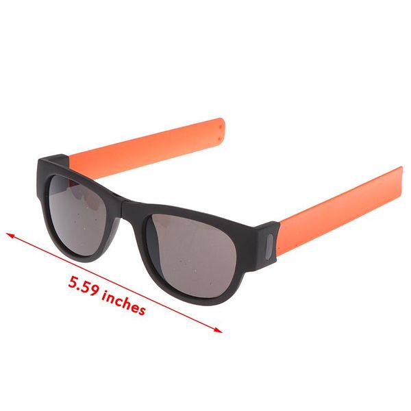 

outdoor eyewear arrival polarized protable folding sunglasses slap sport foldable wristband shades 2021trend product