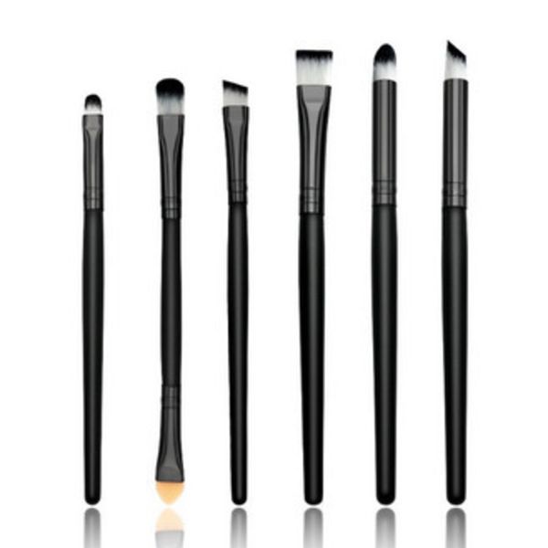 

6pcs/set makeup brushes cosmetics brushes eye shadows eyeliner nose smudge brush tool set kit brocha de maquillaje