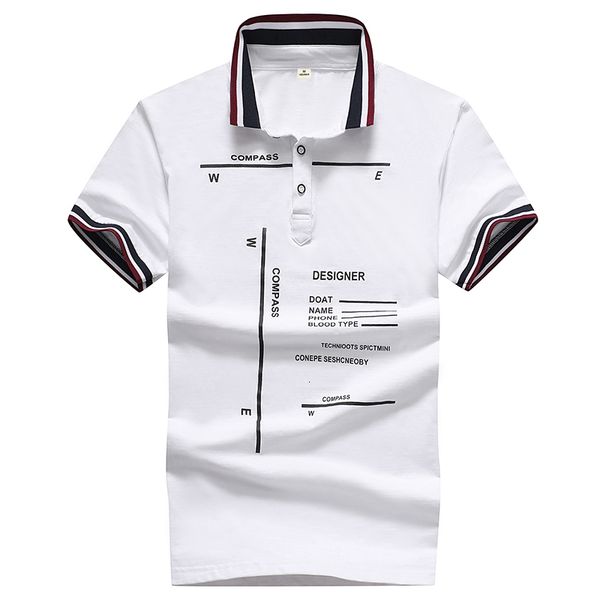 

tee polo shirt for desiger polos men cotton short sleeve clothes jerseys golftennis plus size m-4xl, White;black