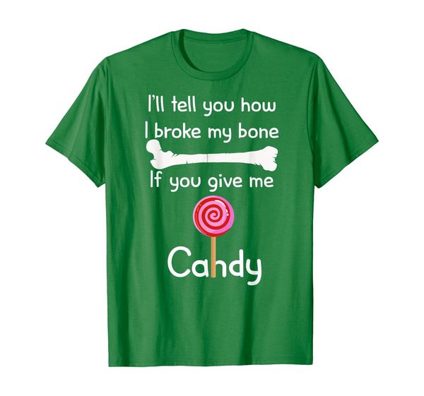 

i'll tell you how i broke it if you give me candy t-shirt, White;black