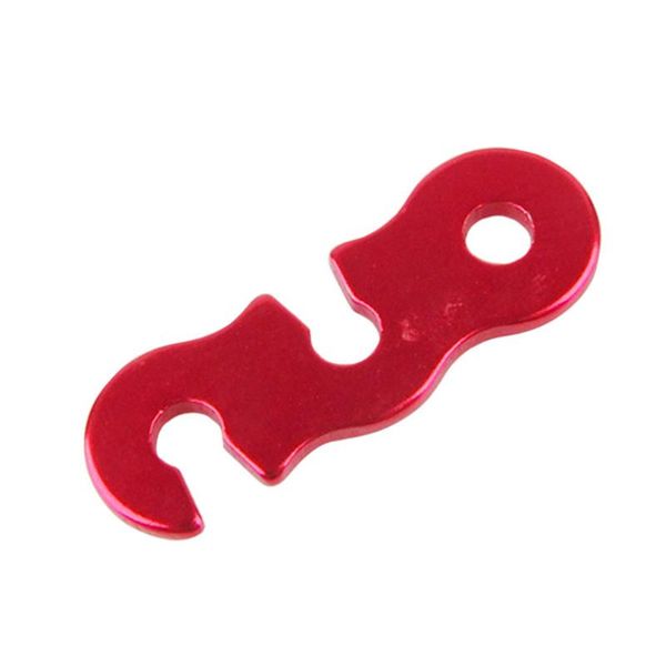 

cords, slings and webbing 6pcs durable aluminum delta cord buckles rope adjusters quick knot tent wind 3 holes antislip tightening hooks
