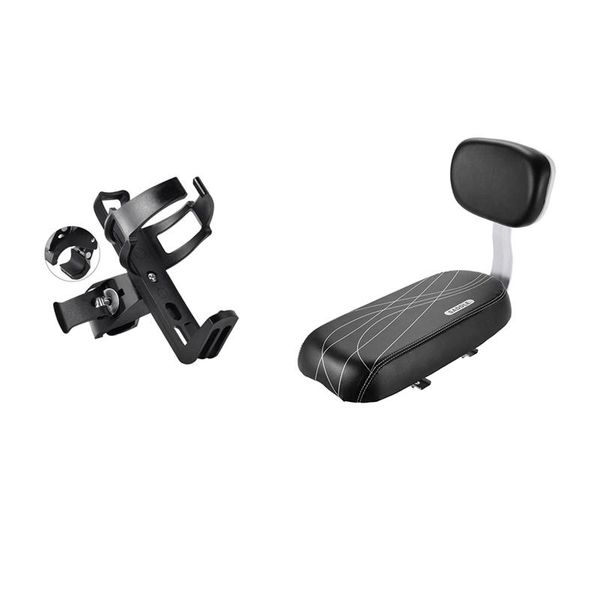 

water bottles & cages 1 pcs adjustable buckle bottle holder bicycle back seat soft cushion