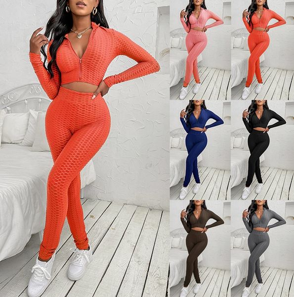 

yoga fit sportswear women styles outfits tracksuits sets for woman active suit coat leggings fitness gym jacket teach wear tracksuit designs, Gray