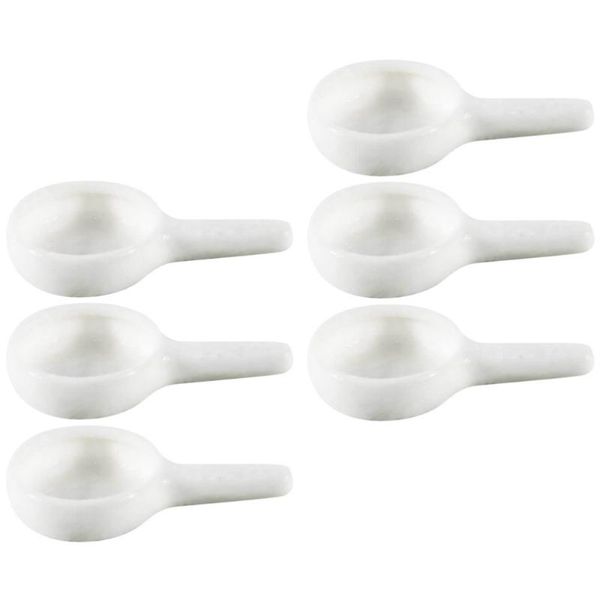 

candle holders 6pcs ceramic holder storage tary delicate aroma with handle