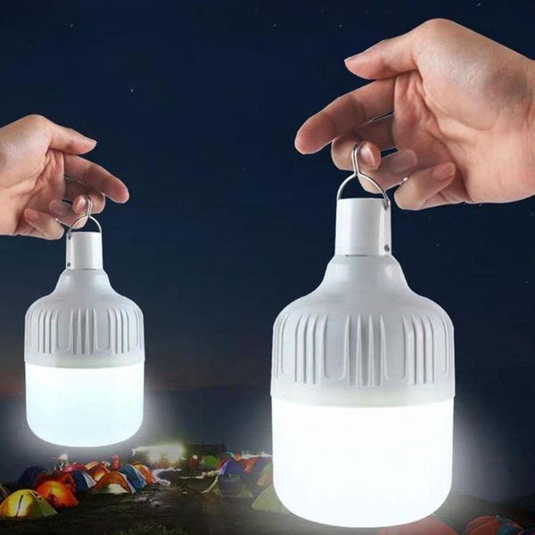 

portable lanterns outdoor bulb usb led rechargeable light adjustable dimmable camping fishing hiking tent emergency night lamp
