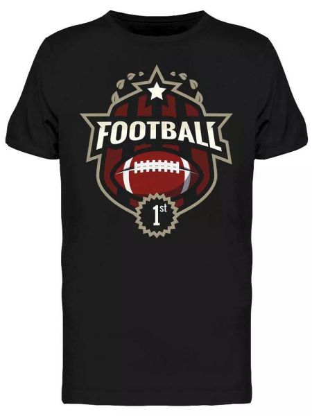 

football challenge winner tee men's -image by shutterstock, White;black