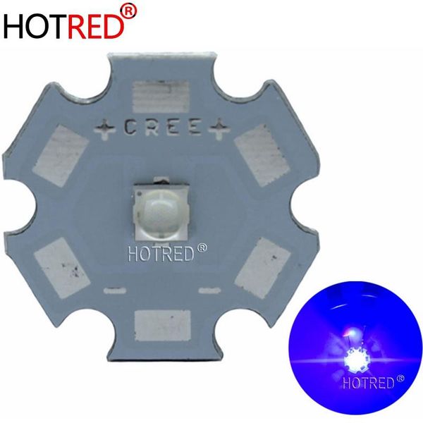 

bulbs est 10pcs cree xlamp xp-g3 series xpg3 led chips leds diode royal blue h27 440-445nm emitter with 20mm 16mm 14mm 12mm 8mm pcb