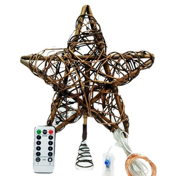 

christmas decorations star tree er lights light up xmas ornaments with string for table decoration