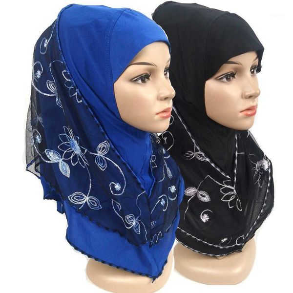 

ethnic clothing lace headset cotton cover spot gauze towel muslim scarves headband wraps islamic wholesale, Red