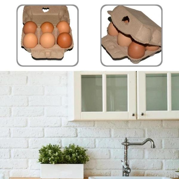 

storage bottles & jars shockproof lightweight refrigerator individually paper egg holder for kitchen