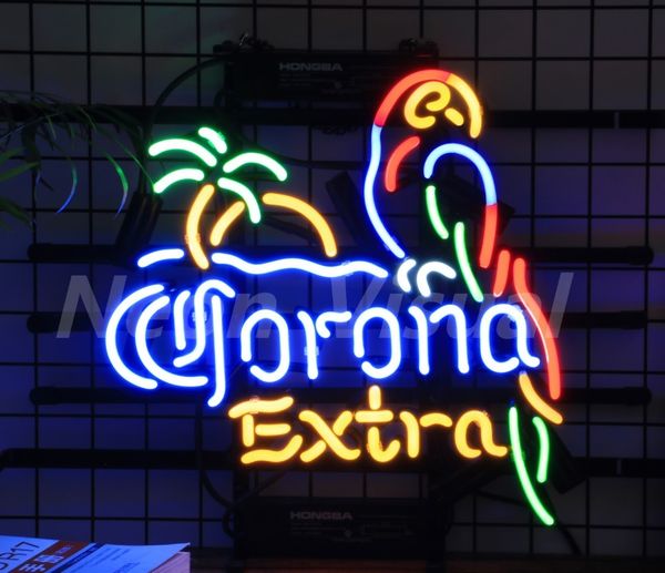 

17*13 neon signs light real glass tube handmade neon beer bar sign t009