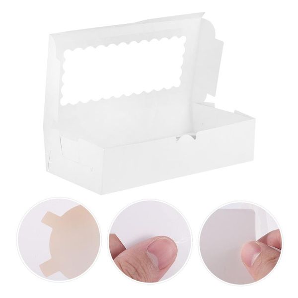 

10pcs paper muffin cake case unique box cupcake packing gift wrap