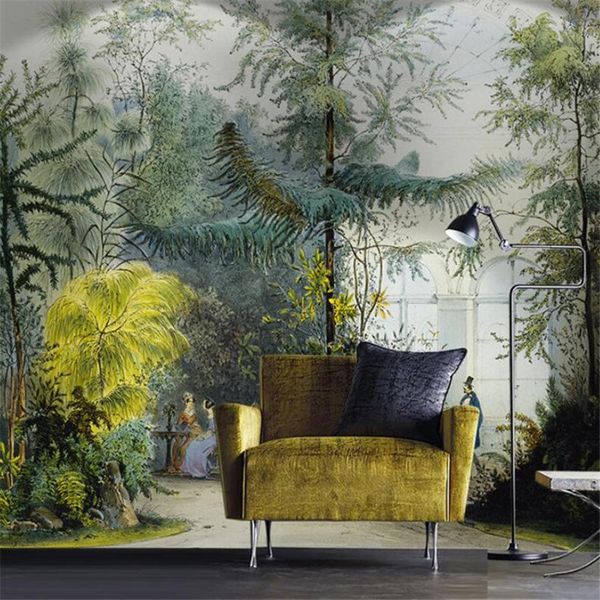 

milofi custom 3d wallpaper mural landscape light luxury bedroom background tv living room wall covering wallpapers