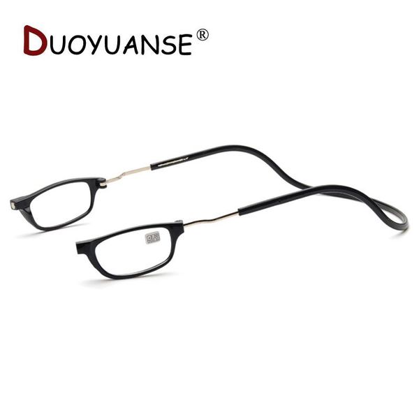 

reading glasses duoyuanse fashion men/women anti-fatigue magnet folding convenient ultra-light hyperopia for elderly