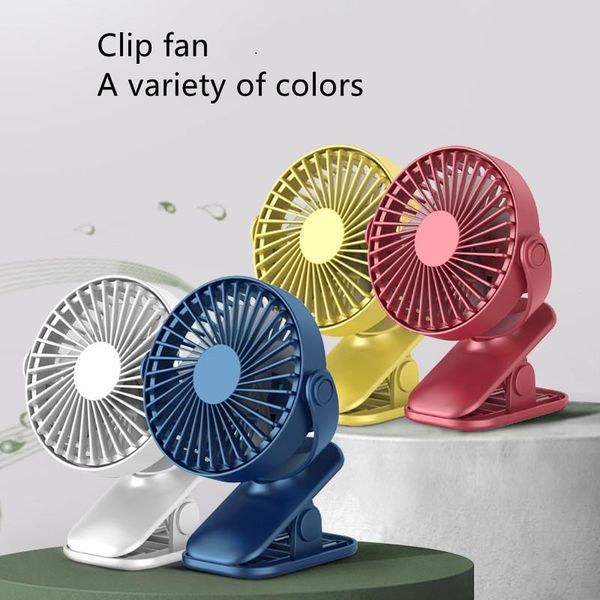 

electric fans portable usb table fan clip-on type rechargeable mini desk 360 degree rotation adjustable