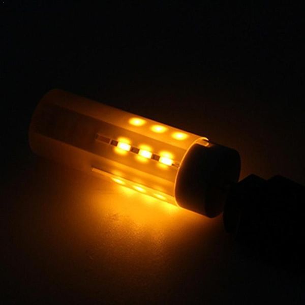 

bulbs 12v-24v g4 flickering flame effect corn light dc 2w burn fire decoration led bulb flicker emulation lamp la s4g2