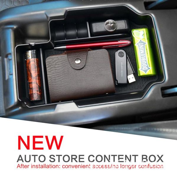 

car organizer fit for sierra suburban canyon armrest storage box center console tray retrofit classify sort out