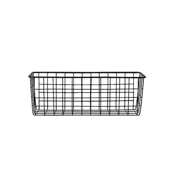 

storage baskets 3pcs heavy duty bedroom kitchen durable home organizer hanging basket for wall mounted office punch bathroom