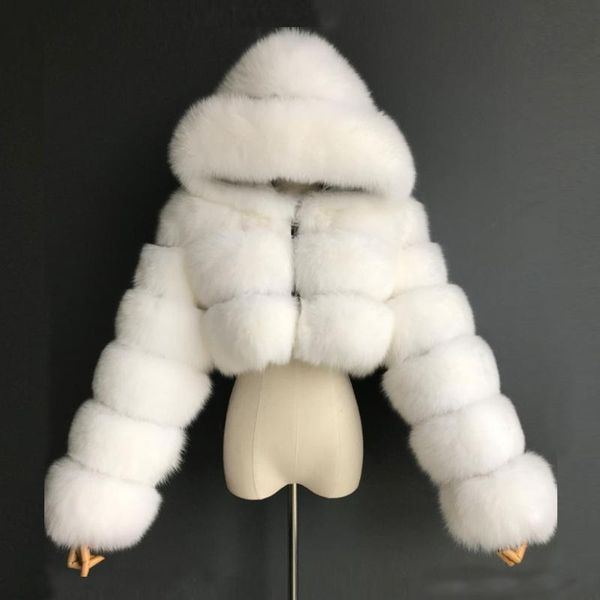 

women's fur & faux s-3xl coats women nice winter pink coat elegant thick warm outerwear jacket chaquetas mujer, Black