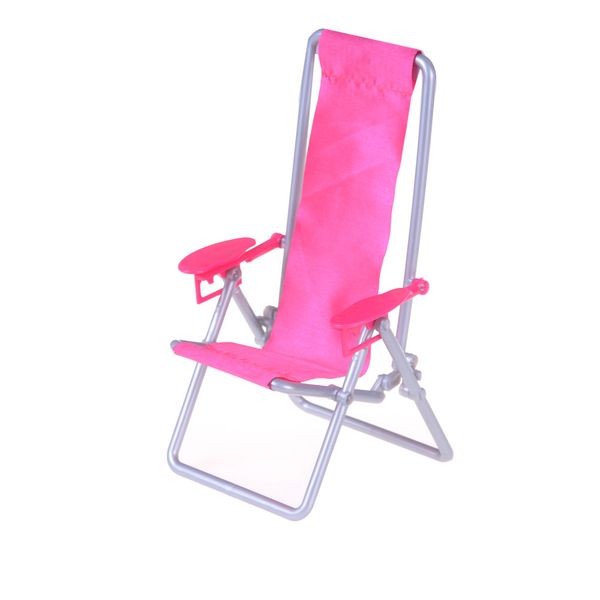 

12*11*19.5cm deckchair lounge beach chair for for dolls house 112 scale foldable for lovely miniature
