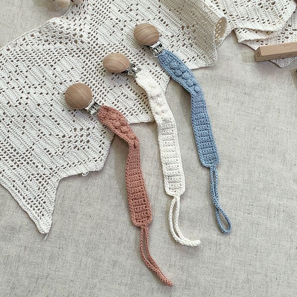 

baby hand hook knitting chain wooden pacifier dropping clip black friday 5lg1