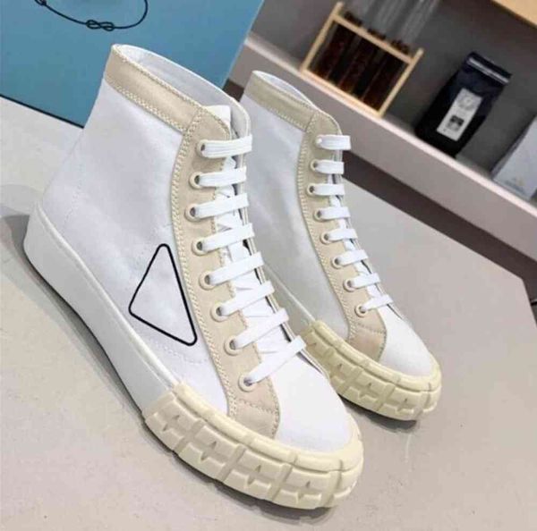 

designer sneakers wheel cassetta flat shoes women high fabric runner trainers casual shoe canvas stitching lerren trainer onitsuka 2021, Black