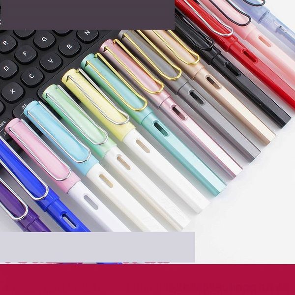 

5yzv qili brand zhengzi and calligraphy color student ink bag pen set fountain pens improves holding posture calligraphy practice can chang