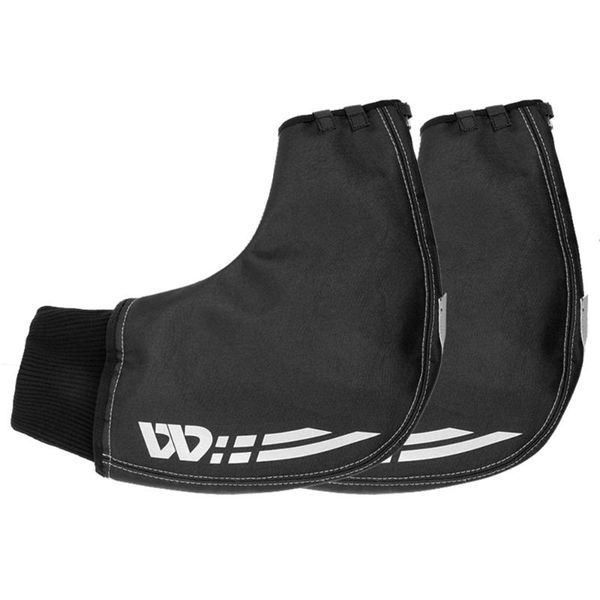 

cycling gloves 1 pair of windproof motorcycle mittens cold weather hand warmers for road mtb commuter bikes water resistant bar, Black