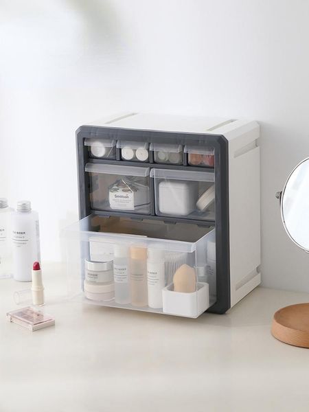 

storage drawers large rectangle sundries cosmetic division bathroom organization przechowywanie household bk50ct