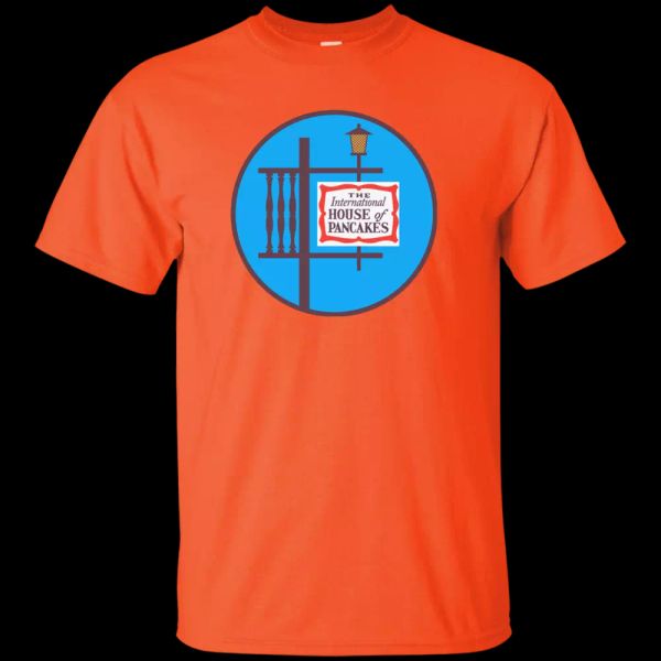 

IHOP, International House of Pancakes, Breakfast Restaurant, Retro, Logo, T-Shir, White;black