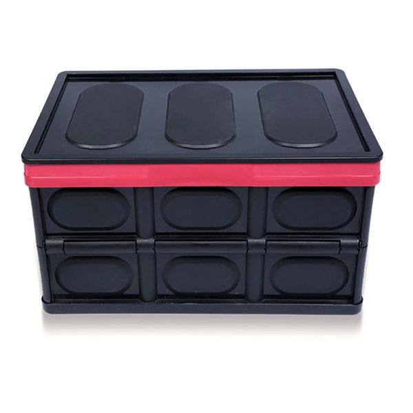 

car organizer 30l storage box folding container travel sundry trunk pp dropship