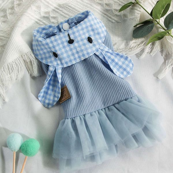 

the dog clothes gauze princess dress teddy bear dog cat pet spring and summer thin clothing