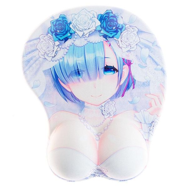 

mouse pads & wrist rests 3d three-dimensional beauty pad silicone