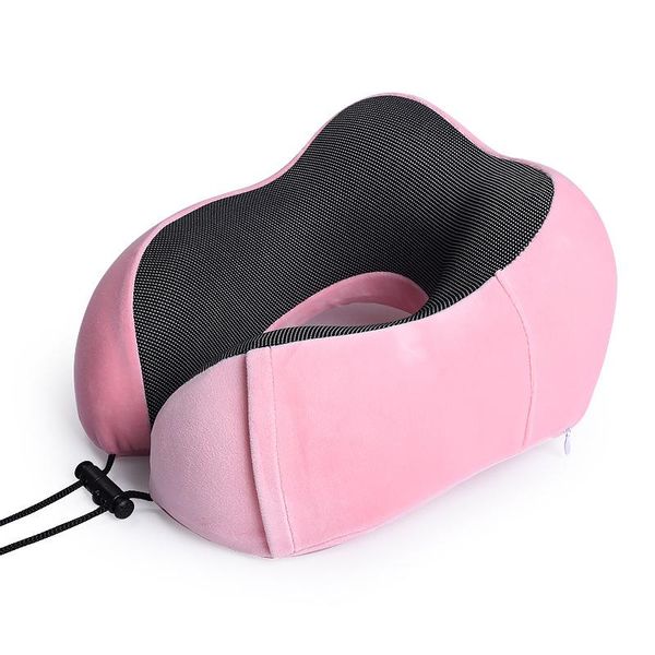 

seat cushions car u shaped memory foam neck pillows soft slow rebound space travel pillow solid cervical healthcare bedding drop
