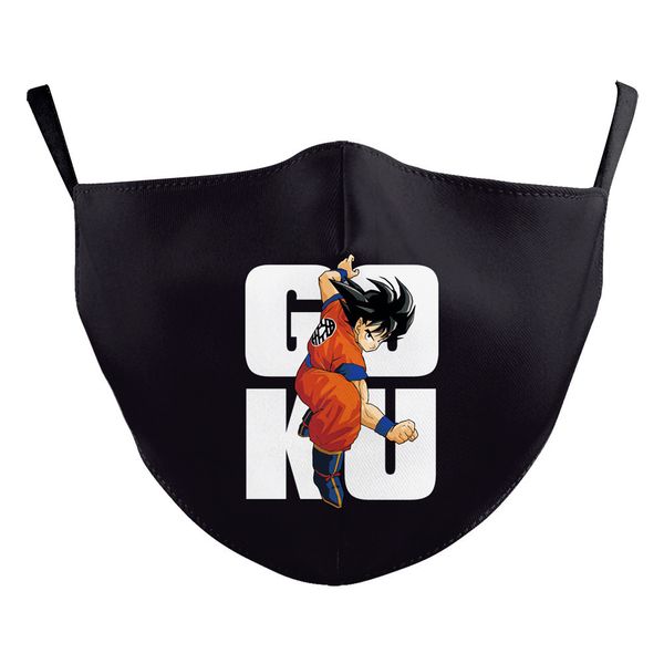 

custom logo cartoon seven dragon pearl wukong 3d riding dust filter washing mask