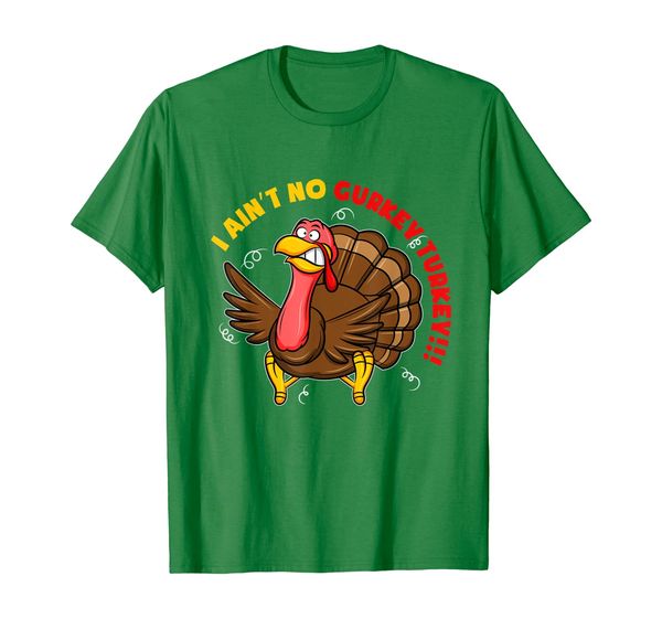 

fgteev i ain't no gurkey turkey hyperactive family t-shirt, White;black
