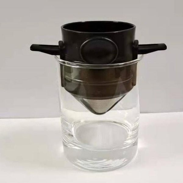 

coffee filters filter reusable stainless steel drip tea holder funnel baskets infuser stand dripper