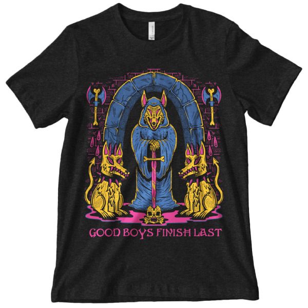 

'good boys finish last' t-shirt funny gift idea, White;black