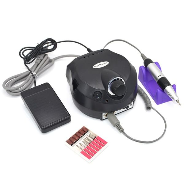 

nail drill & accessories electric machine kit gel remove art tools 35000rpm pedicure file sanding bands
