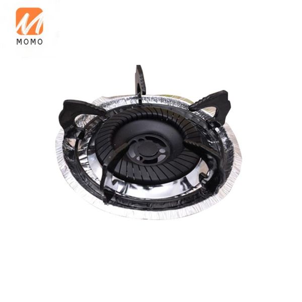 

home oil-proof gas cooker pad tin foil round stove panel high temperature resistant square aluminized paper cleaning storage bottles & jars