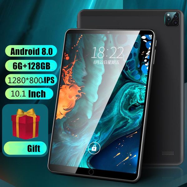 

tablet pc 2021 android 9.0 10.1 inch 6gb+128gb hd ips screen wifi gps media pad 4g call phablet youtube
